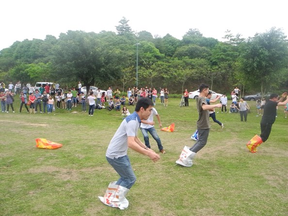 制造部2015年同沙生态公园15公里越野活动