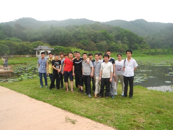 制造部2015年同沙生态公园15公里越野活动