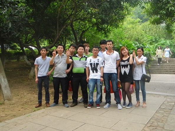 制造部2015年同沙生态公园15公里越野活动